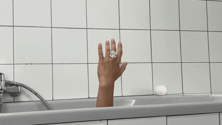 archiel silver jewelry campaign visual